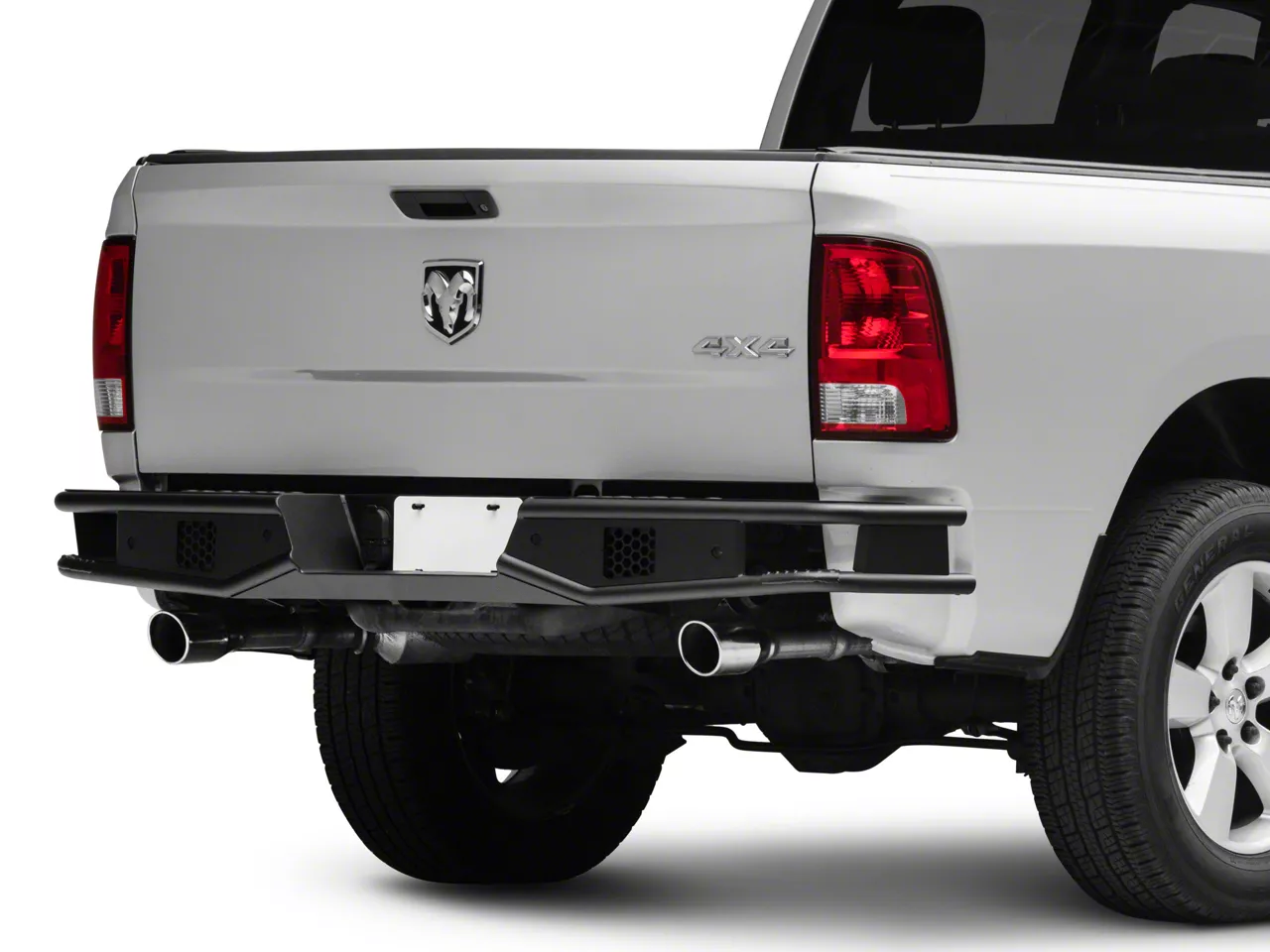 Barricade RAM 1500 Tubular HD Rear Bumper R110299 (09-18 RAM 1500 ...