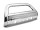 Barricade 3.50-Inch Oval Bull Bar with Skid Plate; Stainless Steel (10-18 RAM 2500)