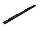 Barricade 5-Inch Oval Straight End Side Step Bars; Gloss Black (03-09 RAM 2500 Quad Cab)