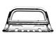 Barricade 3.50-Inch Oval Bull Bar with Skid Plate; Stainless Steel (10-18 RAM 3500)