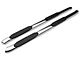 Barricade 5-Inch Oval Bent End Side Step Bars; Stainless Steel (10-24 RAM 3500 Mega Cab)