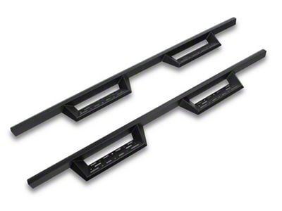 Barricade Canyon Drop Steps; Textured Black (10-25 RAM 3500 Crew Cab)