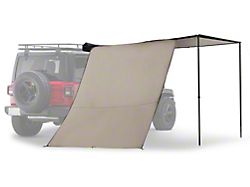 Barricade Side Wall for Adventure Series 8-Foot x 6.50-Foot Double Track Pull Out Awning