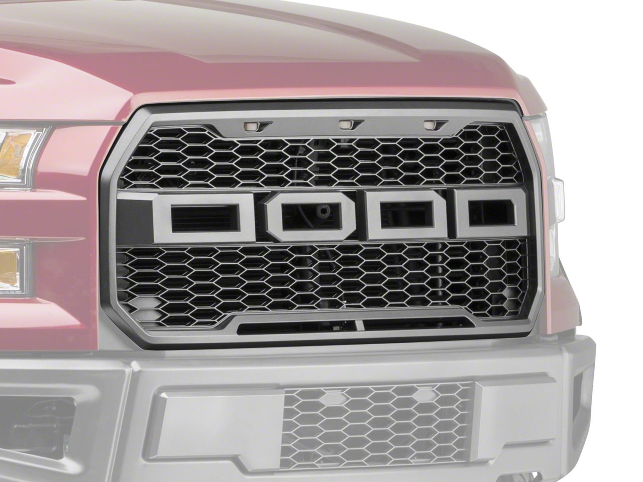 Barricade F-150 Upper Replacement Grille with LED Lighting T529120 (15 ...