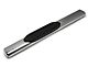 Barricade 6-Inch Oval Straight End Running Boards; Stainless Steel (99-06 Sierra 1500)