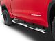 Barricade E-Series 5-Inch Oval Straight Side Step Bars; Stainless Steel (19-24 Sierra 1500 Crew Cab)