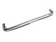 Barricade 4-Inch Oval Bent End Side Step Bars; Stainless Steel (20-24 Sierra 2500 HD Crew Cab)