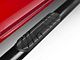 Barricade 4-Inch Oval Straight End Side Step Bars; Black (20-24 Sierra 2500 HD Crew Cab)