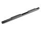 Barricade 4-Inch Oval Straight End Side Step Bars; Black (20-24 Sierra 2500 HD Double Cab)