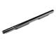 Barricade 4-Inch Oval Straight End Side Step Bars; Black (20-24 Sierra 2500 HD Double Cab)