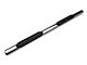 Barricade 4-Inch Oval Straight End Side Step Bars; Stainless Steel (07-14 Sierra 2500 HD Extended Cab)