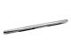 Barricade 4-Inch Oval Straight End Side Step Bars; Stainless Steel (20-24 Sierra 2500 HD Double Cab)