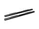 Barricade 5-Inch Oval Side Step Bars; Black (20-25 Sierra 2500 HD Crew Cab)