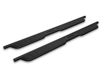 Barricade Formed HD Running Boards; Textured Black (20-25 Sierra 2500 HD Double Cab)