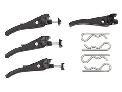 Barricade Replacement Rack Topper Hardware Kit for HG15868 Only (20-24 Sierra 2500 HD w/ 6.90-Foot Standard Box)