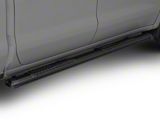 Barricade Saber 5-Inch Aluminum Side Step Bars; Black Cover Plates (20-25 Sierra 2500 HD Crew Cab)