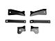 Barricade 4-Inch Oval Bent End Side Step Bars; Stainless Steel (20-24 Sierra 3500 HD Crew Cab)