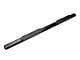 Barricade 4-Inch Oval Straight End Side Step Bars; Rocker Mount; Black (07-19 Sierra 3500 HD Extended/Double Cab)