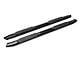 Barricade 5-Inch Oval Bent End Side Step Bars; Black (20-25 Sierra 3500 HD Crew Cab)