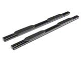 Barricade E-Series 5-Inch Oval Straight Side Step Bars; Black (20-25 Sierra 3500 HD Crew Cab)