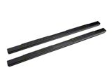 Barricade T4 Side Step Bars; Black (20-25 Sierra 3500 HD Double Cab)