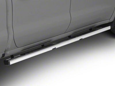 Barricade T4 Side Step Bars; Stainless Steel (20-25 Sierra 3500 HD Crew Cab)