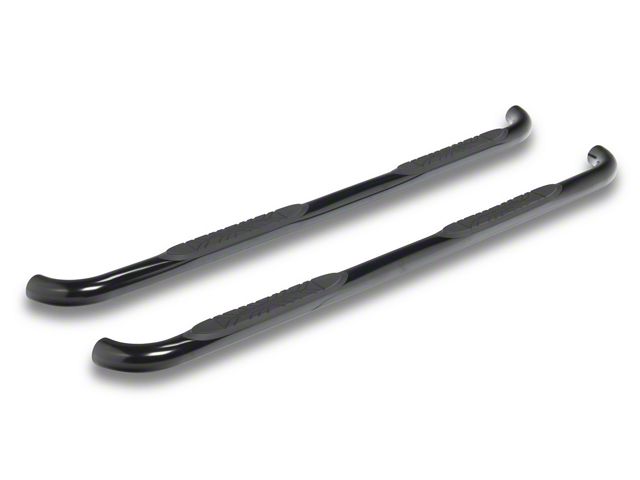 Barricade E-Series 3-Inch Side Steps; Black; Rocker Panel Mount (19-24 Silverado 1500 Double Cab)