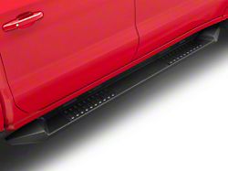 Barricade HD Steel Running Boards; Textured Black (19-24 Silverado 1500 Crew Cab)