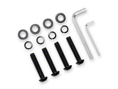 Barricade Replacement Bed Rail Hardware Kit for S101537-A Only (07-13 Silverado 1500 w/ 5.80-Foot Short Box)