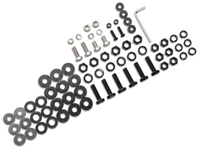 Barricade Replacement Front Bumper Hardware Kit for S101323 Only (16-18 Silverado 1500)