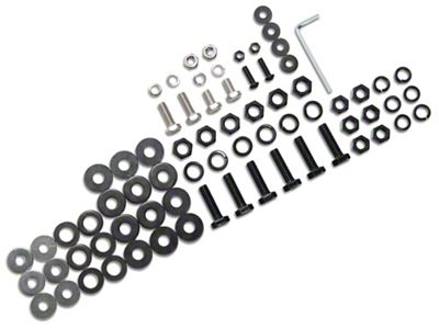 Barricade Replacement Front Bumper Hardware Kit for S101324 Only (16-18 Silverado 1500)