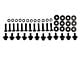 Barricade Replacement Side Step Bar Hardware Kit for S112488 Only (19-24 Silverado 1500 Double Cab)