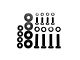 Barricade Replacement Side Step Bar Hardware Kit for S101634 Only (04-18 Silverado 1500 Crew Cab)