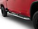 Barricade 4-Inch Oval Bent End Side Step Bars; Stainless Steel (20-25 Silverado 2500 HD Crew Cab)