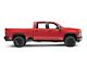 Barricade 5-Inch Oval Bent End Side Step Bars; Black (20-24 Silverado 2500 HD Crew Cab)