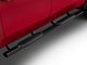 Barricade E-Series 5-Inch Oval Straight Side Step Bars; Black (20-24 Silverado 2500 HD Crew Cab)