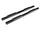 Barricade E-Series 5-Inch Oval Straight Side Step Bars; Black (20-24 Silverado 2500 HD Crew Cab)