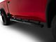 Barricade E-Series 5-Inch Oval Straight Side Step Bars; Black (20-24 Silverado 2500 HD Crew Cab)