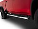 Barricade E-Series 5-Inch Oval Straight Side Step Bars; Stainless Steel (20-24 Silverado 2500 HD Crew Cab)