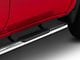 Barricade E-Series Oval Straight Side Step Bars; Stainless Steel (20-25 Silverado 2500 HD Crew Cab)