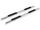 Barricade E-Series Oval Straight Side Step Bars; Stainless Steel (20-25 Silverado 2500 HD Crew Cab)