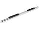 Barricade E-Series Oval Straight Side Step Bars; Stainless Steel (20-25 Silverado 2500 HD Crew Cab)