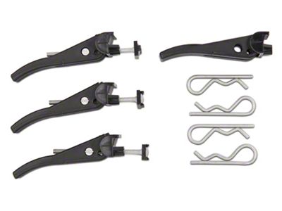 Barricade Replacement Rack Topper Hardware Kit for HS18310 Only (20-24 Silverado 2500 HD w/ 6.90-Foot Standard Box)