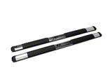 Barricade Saber 5-Inch Aluminum Side Step Bars; Stainless Cover Plates (20-25 Silverado 2500 HD Crew Cab)