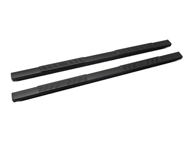 Barricade T4 Side Step Bars; Black (20-24 Silverado 2500 HD Crew Cab)