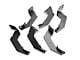 Barricade T4 Side Step Bars; Black (20-24 Silverado 2500 HD Double Cab)