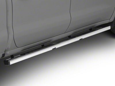 Barricade T4 Side Step Bars; Stainless Steel (20-24 Silverado 2500 HD Crew Cab)