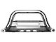 Barricade 3.50-Inch Bull Bar with Skid Plate and 20-Inch LED Light Bar; Stainless Steel (11-19 Silverado 3500 HD)