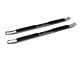 Barricade PNC Side Step Bars; Stainless Steel (20-24 Silverado 3500 HD Crew Cab)