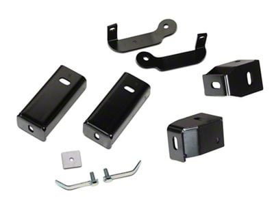 Barricade Replacement Side Step Bar Hardware Kit for SHS1214 Only (07-19 Silverado 3500 HD Extended/Double Cab)